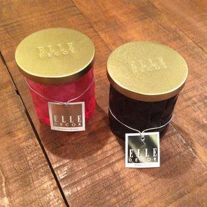 Elle decor scented candle set